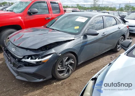 2024 Hyundai Elantra Sel из США, поврежденный, VIN KMHLS4DG4RU764439